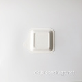 Kleine Bagasse -Kuchenhalter 140x100x15mm